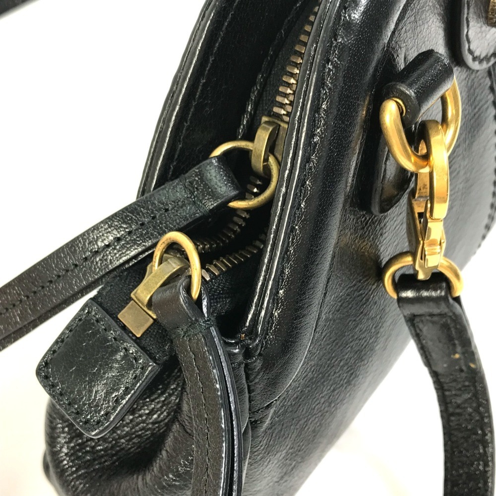GUCCI Black GG Marmont Shoulder Bag - Picture 13 of 16
